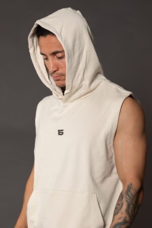 Conjunto de Hoodie sin Mangas y Short para Hombre